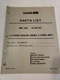 Ford Autolite 200 GP 200 CU in 6 CYL Gas Engine Power Unit Parts Manual Catalog