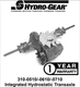 Craftsman Hydro Gear  314-0510 322-0510 323-0510 356-0510 310-0510 310-0610