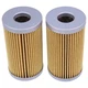 2PCS Fuel Filter 84612-43160 for Kioti Tractor CK25 CK27 CK30 DK40 DK45 DK50