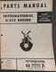 International U-372 Engine Parts Manual for H-60 H-65 H-70 Gasoline Payloaders 1