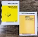 New Holland L-451 L-452 L-455 Skid-Steer Loader Service Manual Parts Catalog