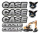 Kit Adesivos Compat&iacute;vel Case CX330C SPTS