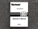 Vermeer Trencher V3550 Operator Owner Maintenance Manual