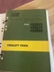 TCM FD35Z3 FD35Z4 FG35N3  Forklift Truck Parts Manual
