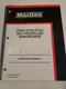 MacDon 9250 9350 9352 Self Propelled Windrower Owners Operators Manual