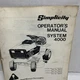 Simplicity System 4000 8hp Tractor Operator's Manual parts  4008 4108 4208