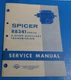 SPICER 4 SPEED R8341 SERIES  TRANSMISSION SERVICE MANUAL DANA
