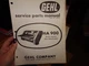 Gehl HA 900 "Quick-Switch" Hay Attachment Service and Parts Manual