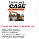 CASE CX135 SR TIER3  CRAWLER EXCAVATOR  MANUAL OPERATORS SERVICE REPAIR  PDF