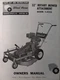 Wheel Horse ST-268 4-2633 REO Rotary Mower Implement 5-4322 Owner & Parts Manual
