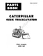 Caterpillar Cat 955K Traxcavator Track Loader Parts Catalog Manual