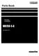 Komatsu WA150-5-A Wheel Loader Parts Catalog Manual SN 65001-UP