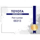 Genuine Toyota Rope Hook No.2 - Multiple Part Numbers [Set 66313]