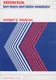 PRINTED 1983 HONDA GENERATOR EM1600X,EM1800X,EM2200X OWNER'S MANUAL (476)