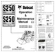 Bobcat S250 Loader Operation and Maintenance Manual 5260 5261 rev2 PDF