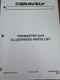 GRAVELY PROMASTER 22H ILLUSTRATED PARTS LIST, PLUS OTHER ASSOCIATED MANUALS, NOS