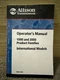 Allison Transmission 1000/2000 Series Operators Manual OM4118EN