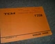 TCM F2SM Gas ENGINE on FCG20T7 Forklift Lift Truck Parts Catalog PE-F2SMB xo