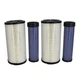 2Pk P828889 P829333 Outer Inner Air Filter Set for Caterpillar 110-6326 110-6331
