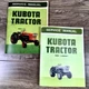 Kubota L225DT L2000DT Tractor Service Manual Set Repair Shop Workshop 4x4 Books