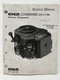 Kohler Engines Command CV17-750 Service Manual Vertical Crankshaft TP-2450-C 06