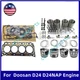 Overhaul Rebuild Kit For Doosan Daewoo D24 D24NAP Engine Bobcat S450 S510 S530