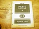 IH  INTERNATIONAL U-2 ENGINE POWER UNIT PARTS CATALOG PU-14