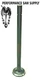 NEW EXHAUST VALVE FITS ONAN CCK, CCKA, CCKB ENGINES 110-0880 SHIPS FROM USA