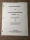 Jacobs Engine Brake Model #71 Instruction Manual Detroit Engine 4-71 6-71 6V-71