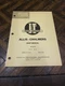 IT MANUAL ALLIS CHALMERS D-10 D-12 TRACTOR AC-10 I&T 