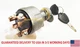 9G-7641 9G7641 IGNITION SWITCH W/KEY FITS CAT D300E D350E D400E AP-1000 AP-1000B