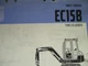 Volvo EC15B Mini Excavator Parts Catalog Manual