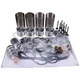 For Mitsubishi S4L S4L2 Engine Overhaul Rebuild Kit Caterpillar 304CR Excavator
