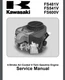 Kawasaki Engine FS481V, FS541V,FS600V Service Manual 167 pages