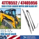 NEW Wiper Arm Blade Kit 47778552 47405956 For CASE SV300 SR210 SR130 TV380 TR270