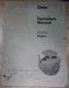 ONAN B48G INDUSTRIAL ENGINE OPERATOR OPERATION & MAINTENANCE MANUAL BOOK