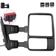 Passenger Side For 08-16 Ford F250-F550 Super Duty Towing Manual Signal Mirror