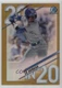 2020 Bowman Draft 20 in '20 Gold Refractor 15/50 Ed Howard #20IN20-EH 16s2