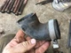 Wisconsin V465 V465D Antique Engine LL89 Air Cleaner Boot Elbow