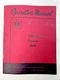 Vintage 1952 International Harvester Model UD-16 Power Unit Operator's Manual