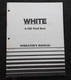 ORIGINAL WHITE 4-180 FIELD BOSS TRACTOR OPERATORS MANUAL VERY GOOD SHAPE
