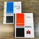 International TD-25 Series B TD-25B Crawler Tractor Parts Operators Manual Set