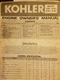 Kohler Owners Manual Engine Model K91, K141, K161, K181