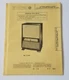 Vintage Raytheon Model UC-2403A Television, Photofact Manual. UC-2404A. 1950's