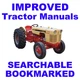 CASE JI 800B Series Tractor Workshop SERVICE Maintenance Shop Repair MANUAL CD