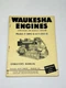Waukesha Engine Model F-2895-G & F-3521-G Operators Service Manual Supercharged