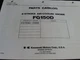 kawasaki FG150D - DS00  AIR COOLED ENGINE ILLUSTRATED PARTS CATALOG