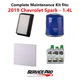2019 Chevrolet Spark 1.4L Complete Air, Oil & Cabin Filter Kit (0W-20)