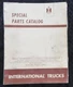 1960-71 International Harvester Scout 800A 800B Comanche Aristocrat Parts Manual
