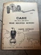 Case Tractor M10 MU10 MU510 Mower Parts Book Manual AMIL26